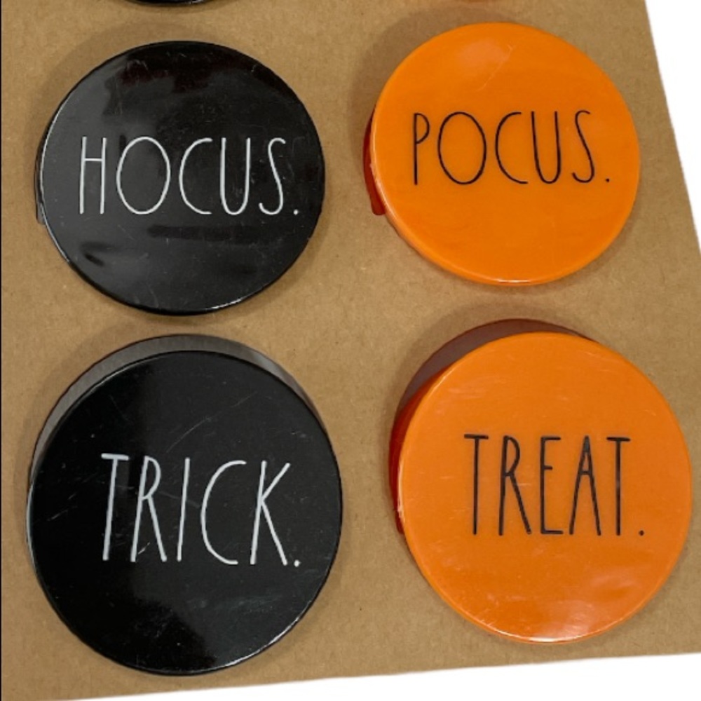 NEW Rae Dunn Halloween Bag Clips Set/6 - Picture 3 of 5